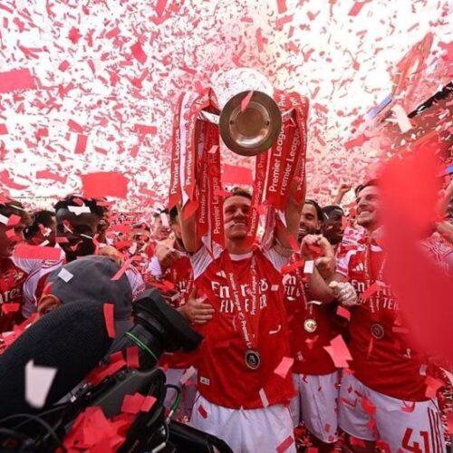 Celebrating The Arsenal: Champions of England on 03.06.2026